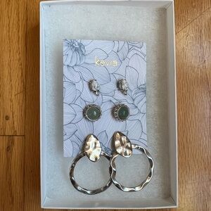 Kevia Orinda Earrings Three Piece Set